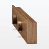 「無印良品 壁に付けられる家具長押マグネット付き ウォールナット材突板 44cm 1セット（2個） 良品計画」の商品サムネイル画像3枚目