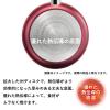 「T-fal（ティファール） インジニオ ネオ ルージュ アンリミテッド マルチパン 22cm IH ガス火対応 1個」の商品サムネイル画像5枚目