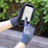 「【天然ゴム背抜き手袋】 ウィード 「現場のチカラ」 タッチパネル対応 天然ゴム背抜き手袋 5双入 Mサイズ  オリジナル」の商品サムネイル画像4枚目