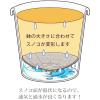 「【園芸用品】アップルウェアーピタッとスノコ 23型2枚組 ブラック 234mmΦ 適応鉢7〜9号 鉢用すのこ ガーデニング」の商品サムネイル画像4枚目