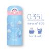 「サーモス 水筒 真空断熱ケータイマグ 350ml スカイブルー JNR-353G SKY 1個」の商品サムネイル画像5枚目