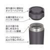 「サーモス 真空断熱ケータイタンブラー 420ml メタリックグレー JOV-420 MGY 1個」の商品サムネイル画像7枚目