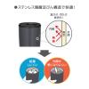 「【アウトレット】サーモス 真空断熱タンブラー 400ml ダークグレー JDP-401 DGY 1個」の商品サムネイル画像6枚目