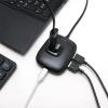 「【アウトレット】ミヨシ USB PD対応Type-C USB3.2Gen1ハブ ブラック UDS-HH01P/BK 1個　USBポート」の商品サムネイル画像3枚目