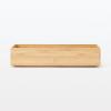「無印良品 重なる竹材整理ボックス 小 約幅8.5×奥行26×高さ5.5cm 良品計画」の商品サムネイル画像3枚目