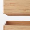 「無印良品 重なる竹材整理ボックス 小 約幅8.5×奥行26×高さ5.5cm 良品計画」の商品サムネイル画像6枚目