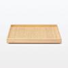 「無印良品 重なる竹材長方形ボックス フタ 約幅37×奥行26×高さ2.5cm 1セット（2個） 良品計画」の商品サムネイル画像4枚目