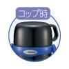 「【アウトレット】象印マホービン ステンレスボトル 水筒 2WAY 0.6L ブラック 1個」の商品サムネイル画像3枚目
