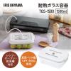 「【アウトレット】アイリスオーヤマ 耐熱ガラス容器 1500ml TGS-1500 1個」の商品サムネイル画像2枚目