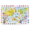 「テンヨー チャイルドパズル ミッキーマウスと世界地図であそぼう！ ディズニー 60ピース DC-60-145 1枚」の商品サムネイル画像2枚目