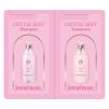 「【ロハコサンプル】ジェニーハウス クリスタルシルキー パウチセット＜サラサラ＞ シャンプー10ml、トリートメント10g 3個」の商品サムネイル画像2枚目