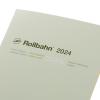「【2024年版手帳】デルフォニックス ロルバーンノートダイアリーラテB6 ライトグリーン 140058244 1冊」の商品サムネイル画像2枚目