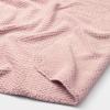 「無印良品 鹿の子編み あたたかファイバー薄手毛布 S 140×200cm ピンク 1セット（2枚） 良品計画」の商品サムネイル画像3枚目
