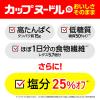 「カップ麺 日清食品 カップヌードルPRO (プロ) 高たんぱく＆低糖質さらに塩分控えめ 1セット（1個×24） ラーメン」の商品サムネイル画像9枚目
