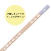 「【アウトレット】クツワ HI! MY ZOO(ハイマイズー) 鉛筆2B 紙箱入 モノトーン HZ023B 1個」の商品サムネイル画像3枚目