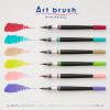 「ぺんてる カラー筆ペン アートブラッシュ 6色セット XGFL-6ST 1個」の商品サムネイル画像6枚目