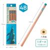 「トンボ鉛筆 かきかた鉛筆ハローネイチャー2 イルカ4B KB-KHNDL2-4B 1ダース(12本入)」の商品サムネイル画像2枚目