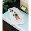 「（世界の名作）フレームカラーiPhoneケースiPhone13/14 笛を吹く少年 LAKOLE/ラコレ」の商品サムネイル画像4枚目
