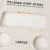 「【LAKOLE/ラコレ】 ステップスツール（32cm） アイボリー」の商品サムネイル画像3枚目