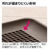 「お掃除簡単フラットトレー 犬用 レギュラー ダークブラウン 1個 リッチェル」の商品サムネイル画像3枚目