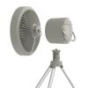 「YAMAZEN 13cm 卓上扇風機 USB充電式 LEDライト付 最大18時間使用 YDSーA13（SG） 1台」の商品サムネイル画像7枚目