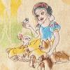「【アウトレット】丸眞 白雪姫 ウォーター スノー ウォッシュタオル 1セット（3枚）」の商品サムネイル画像3枚目