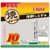 「【ワゴンセール】いなば 焼かつお 猫 海鮮しらす味 10本入 3袋 キャットフード おやつ」の商品サムネイル画像3枚目