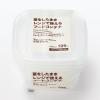 「無印良品 蓋をしたままレンジで使えるフードコンテナ 正方形270mL 1セット（6個：3個入×2） 良品計画」の商品サムネイル画像7枚目