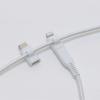 「【アウトレット】ミヨシ 高耐久3Wayらいとにんぐケーブル 1.0m ホワイト SLC-3W12/WH 1本　Lightning　ライトニング」の商品サムネイル画像3枚目