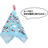 「【アウトレット】丸眞 すみっコぐらし おでかけすみっコ おでかけタオル 6575003200 1セット（3枚）　ループ付き　前掛け　スタイ」の商品サムネイル画像3枚目