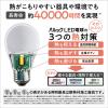 「LED電球 E17 パナソニック ミニクリプトン パルック 40W形 温白色 広配光 Ra80 LDA4WWGE17SK4 1個」の商品サムネイル画像8枚目