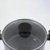 「【アウトレット】ベストコ 両手鍋 22cm IH ガス火対応 ガラス蓋付き ダークグレー ND-3180 1個」の商品サムネイル画像7枚目