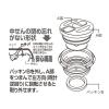「【アウトレット】ベストコ 水筒 ボトル ダブルステンレス 1.5L コップ ブルー 迷彩 NQ-0137 1個」の商品サムネイル画像8枚目