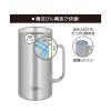 「サーモス 真空断熱ジョッキ 1000ml ステンレス1 JDK-1001 S1 1セット（3個）」の商品サムネイル画像9枚目
