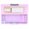 「【アウトレット】サンスター文具 コンパクトふでいれヨコピタ エコ ラベンダー S1314327 1個」の商品サムネイル画像3枚目