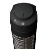 「スリムハロゲンヒーター300W コードフック付 ブラック PH-318K 1個」の商品サムネイル画像2枚目