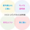「【輪ゴム】 共和 オーバンド シリコーンバンド 凜としたバンド GGS-030-LG #16 若葉 30本入」の商品サムネイル画像7枚目