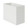 無印良品 ポリプロピレンファイルボックス スタンダードタイプ ワイド A4用 ホワイトグレー 約幅15×奥行32×高さ24cm 2個 良品計画
