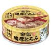 「金缶 猫用 濃厚とろみ 牛肉入りまぐろ 国産 70g 12個 アイシア キャットフード ウェット 缶詰」の商品サムネイル画像2枚目