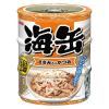 「海缶ミニ3P 猫 ささみ入りかつお（60g×3缶）12個 アイシア キャットフード ウェット 缶詰」の商品サムネイル画像2枚目
