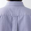 「【メンズ】無印良品 洗いざらしオックスボタンダウン半袖シャツ 紳士 L ラベンダー 良品計画」の商品サムネイル画像8枚目