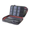 「【アウトレット】ミヨシ ガジェットケース 大容量 ブラック BAG-GE02/BK 1個　小物入れ　充電器　モバイルバッテリー　ケーブル収納」の商品サムネイル画像2枚目