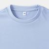 「【SALE】 無印良品 UVカット 乾きやすいクルーネック半袖Tシャツ キッズ 140 ライトブルー 良品計画」の商品サムネイル画像2枚目