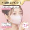 「大容量 白元アース ビースタイル 立体タイプ ふつうサイズ ドーリーピンク 1箱（20枚入）カラーマスク」の商品サムネイル画像4枚目