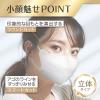 「大容量 白元アース ビースタイル 立体タイプ ふつうサイズ プレミアムホワイト 1箱（20枚入）カラーマスク」の商品サムネイル画像4枚目