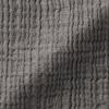 「無印良品 インド綿三重ガーゼ織りスロー 100x180cm チャコールグレー 良品計画」の商品サムネイル画像4枚目