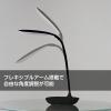 「【アウトレット】ミヨシ USB LEDライト スタンドタイプ ブラック USL-05/BK 1個　タッチセンサー　3段階調光　読書　角度調整」の商品サムネイル画像3枚目