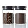 「HARIO（ハリオ）珈琲キャニスター M コーヒー粉約200g対応 ブラック MCNRー200ーB 1個」の商品サムネイル画像2枚目
