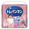「トレパンマン パンツ ピンク L（9kg〜14kg）女の子用 1パック（20枚×3パック） ユニ・チャーム 単品送料無料」の商品サムネイル画像2枚目