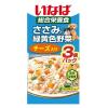 「いなば ささみと緑黄色野菜 犬 チーズ入り（60g×3袋）10袋 ドッグフード ウェット パウチ」の商品サムネイル画像2枚目